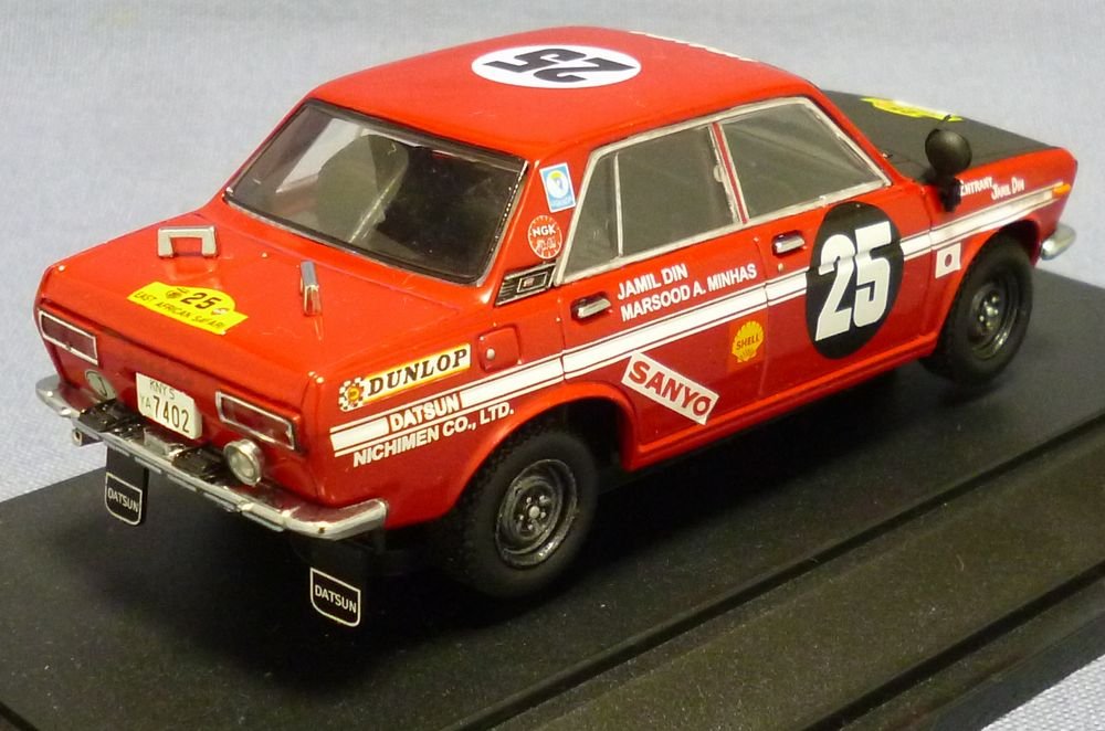 エブロ　日産　ブルーバード 1600SSS ラリー　1969年式　1/43 Amazon | ＜ 絶版 ＞ EBBRO エブロ 1/43 NISSAN BLUEBIRD